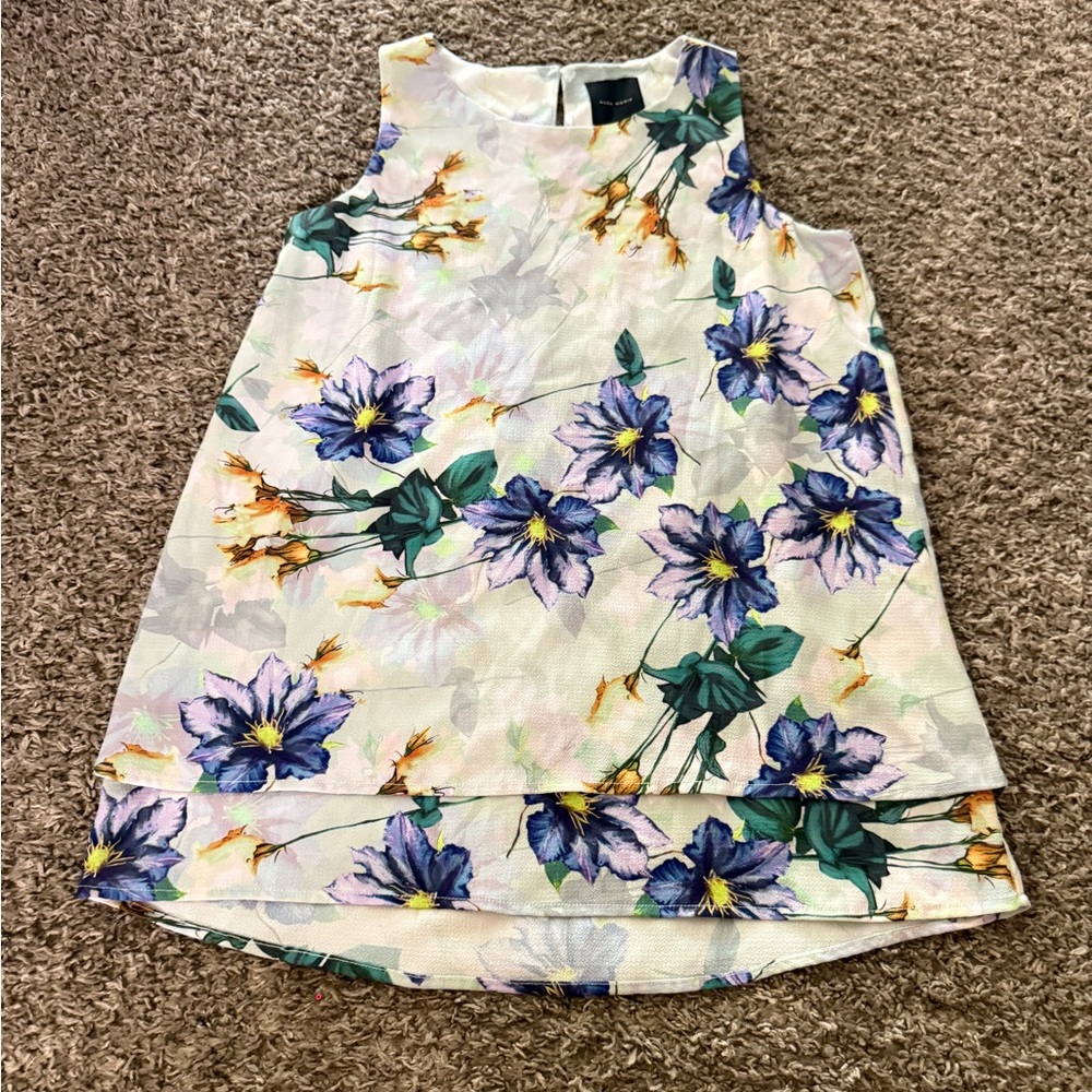 Floral Sleeveless Top